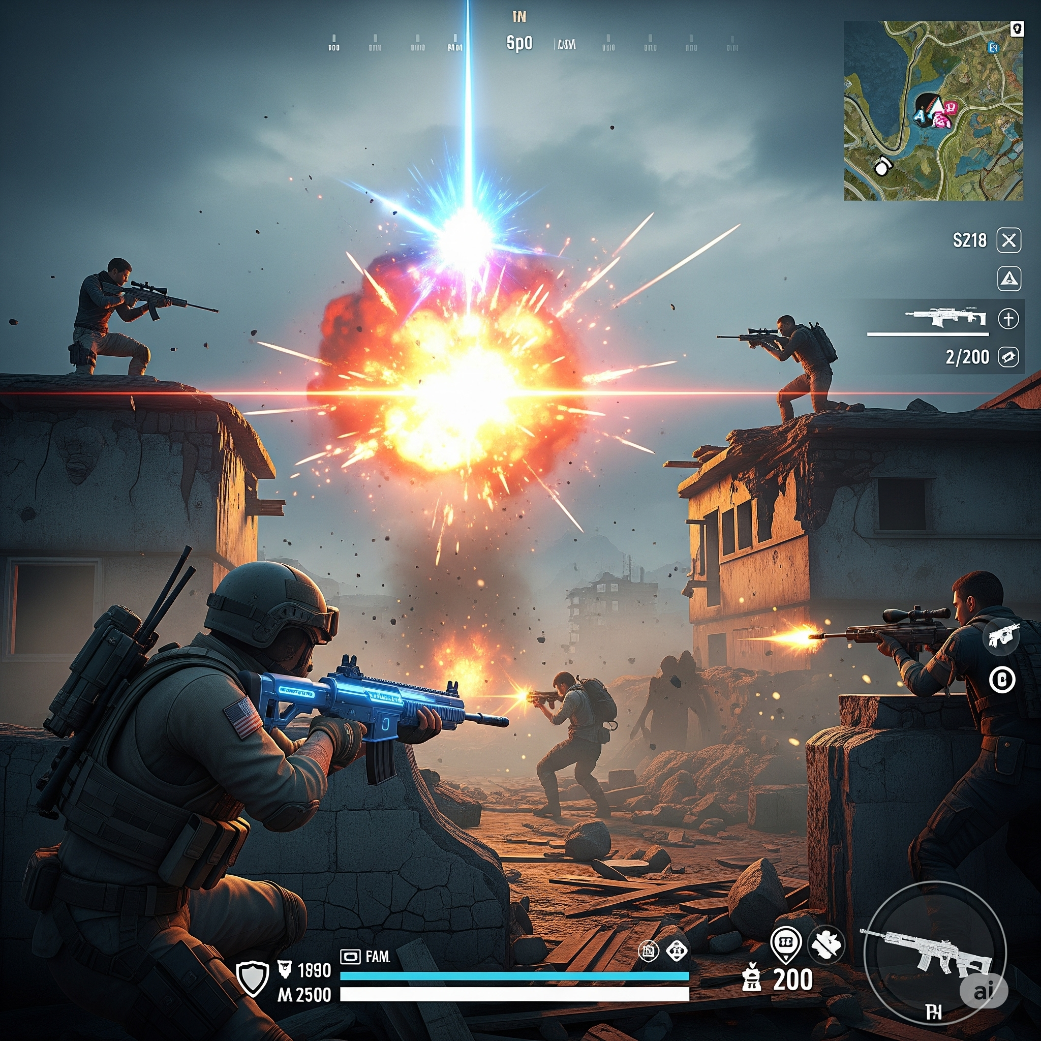 Game Battle Royale: Bertahan Hidup Menjadi Satu-satunya Tujuan